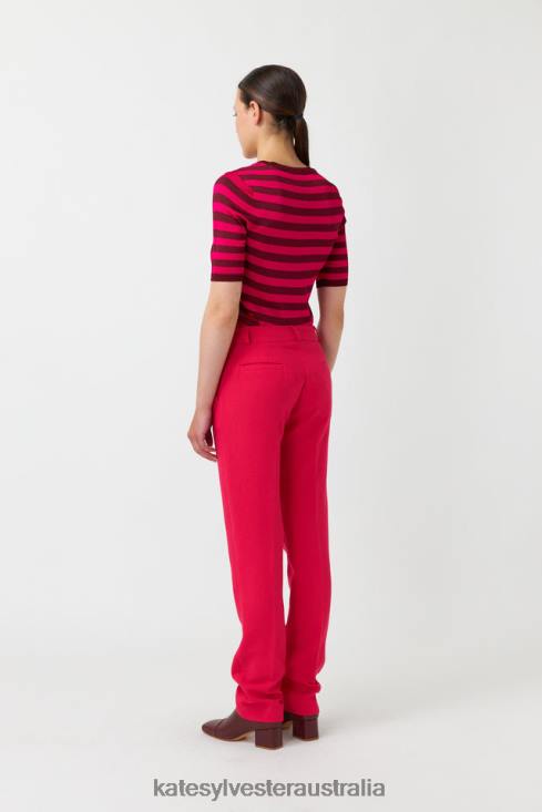 Top Pink stripe Kate Sylvester Women Clothing 4T0D202