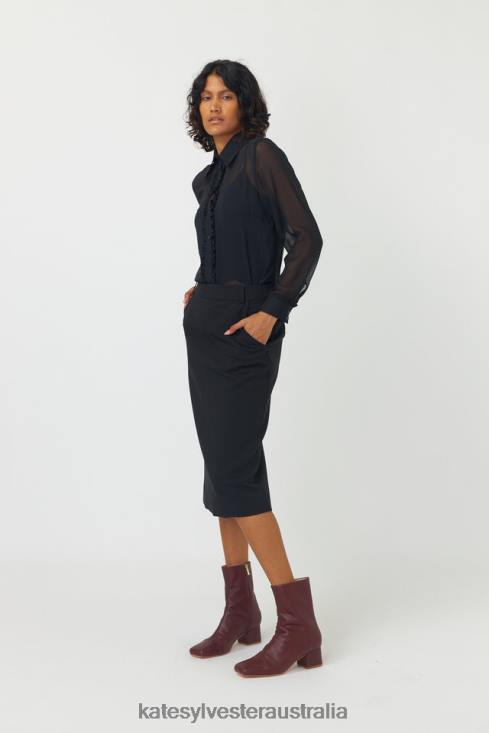 Valetta shirt Black Kate Sylvester Women Clothing 4T0D211