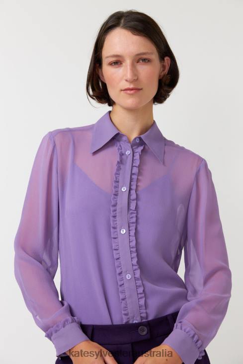 Valetta shirt Lilac Kate Sylvester Women Clothing 4T0D214