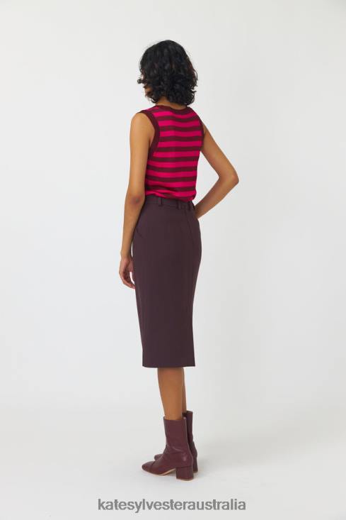 Venetia tank Pink stripe Kate Sylvester Women Clothing 4T0D203