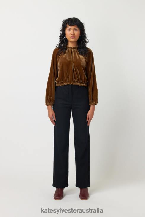 Viva Top Gold Kate Sylvester Women Clothing 4T0D52