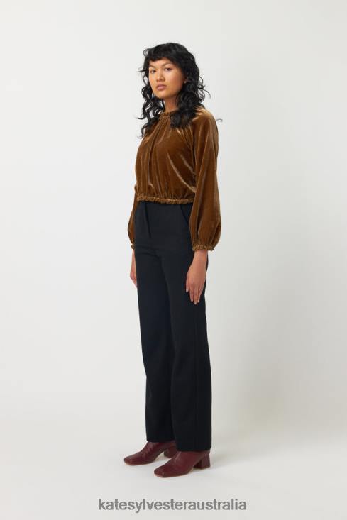 Viva Top Gold Kate Sylvester Women Clothing 4T0D52