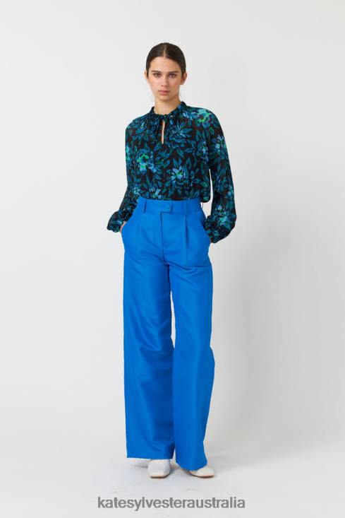 Alba trouser Blue Kate Sylvester Women Clothing 4T0D238
