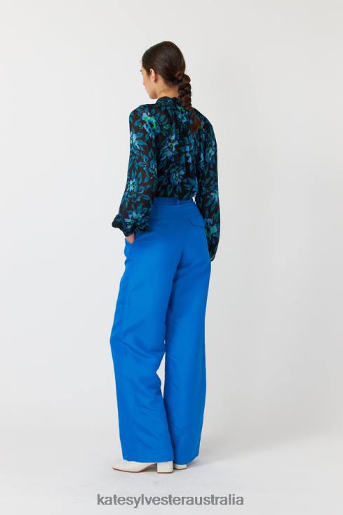 Alba trouser Blue Kate Sylvester Women Clothing 4T0D238