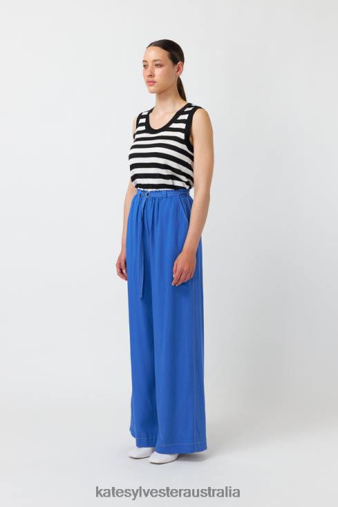 Dee trouser Blue Kate Sylvester Women Clothing 4T0D252