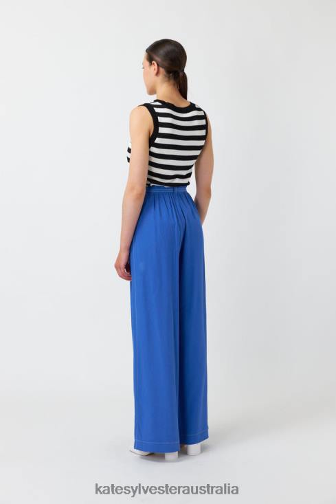 Dee trouser Blue Kate Sylvester Women Clothing 4T0D252