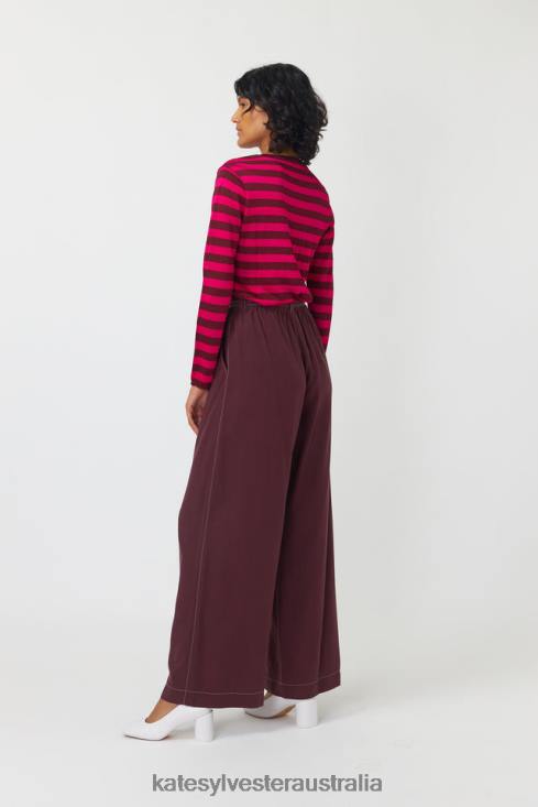 Dee trouser Plum Kate Sylvester Women Clothing 4T0D251