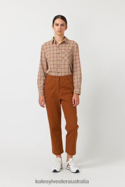 Denim cropped trouser Whisky Kate Sylvester Women Clothing 4T0D254