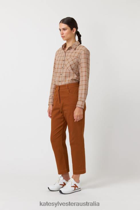 Denim cropped trouser Whisky Kate Sylvester Women Clothing 4T0D254