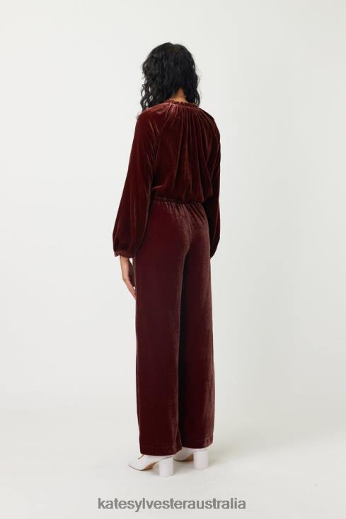 Koo Trouser Espresso Kate Sylvester Women Clothing 4T0D39