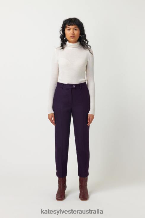 Mary trouser Purple Kate Sylvester Women Clothing 4T0D241