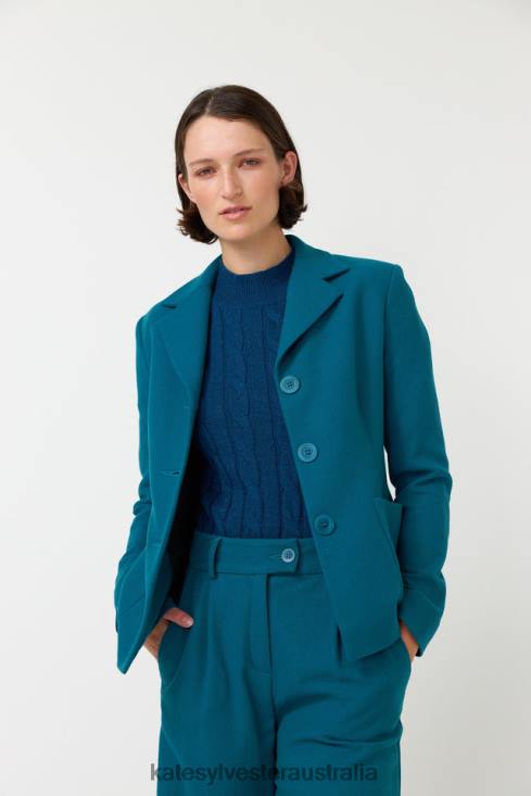 Morris trouser Turquoise Kate Sylvester Women Clothing 4T0D239