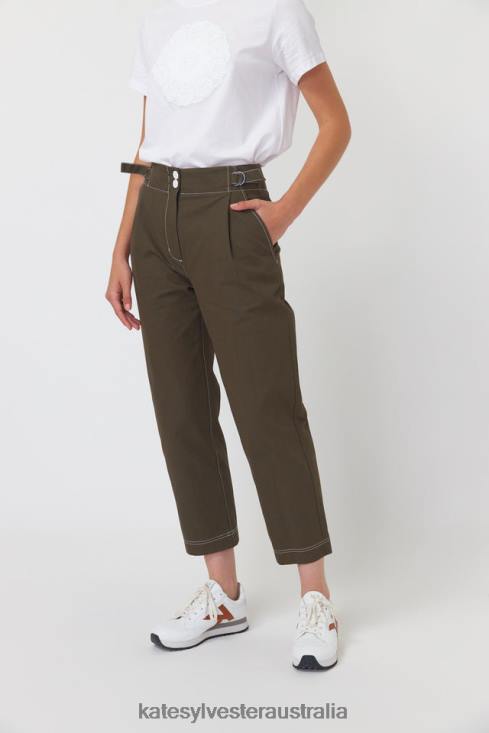 Utility trouser Olive Kate Sylvester Women Clothing 4T0D256