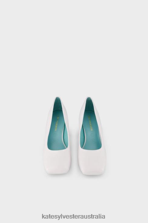 Anniversary pump White Kate Sylvester Women Shoes 4T0D82