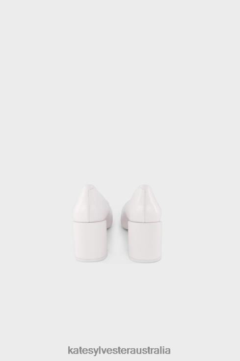 Anniversary pump White Kate Sylvester Women Shoes 4T0D82