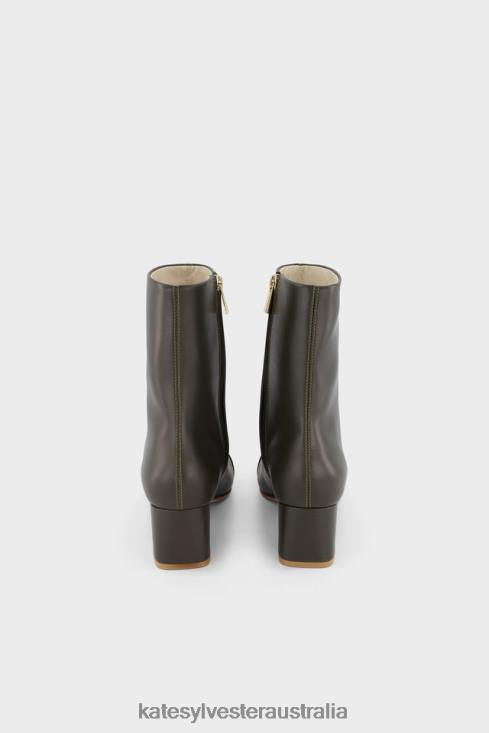 Square toe boot Olive Kate Sylvester Women Shoes 4T0D79